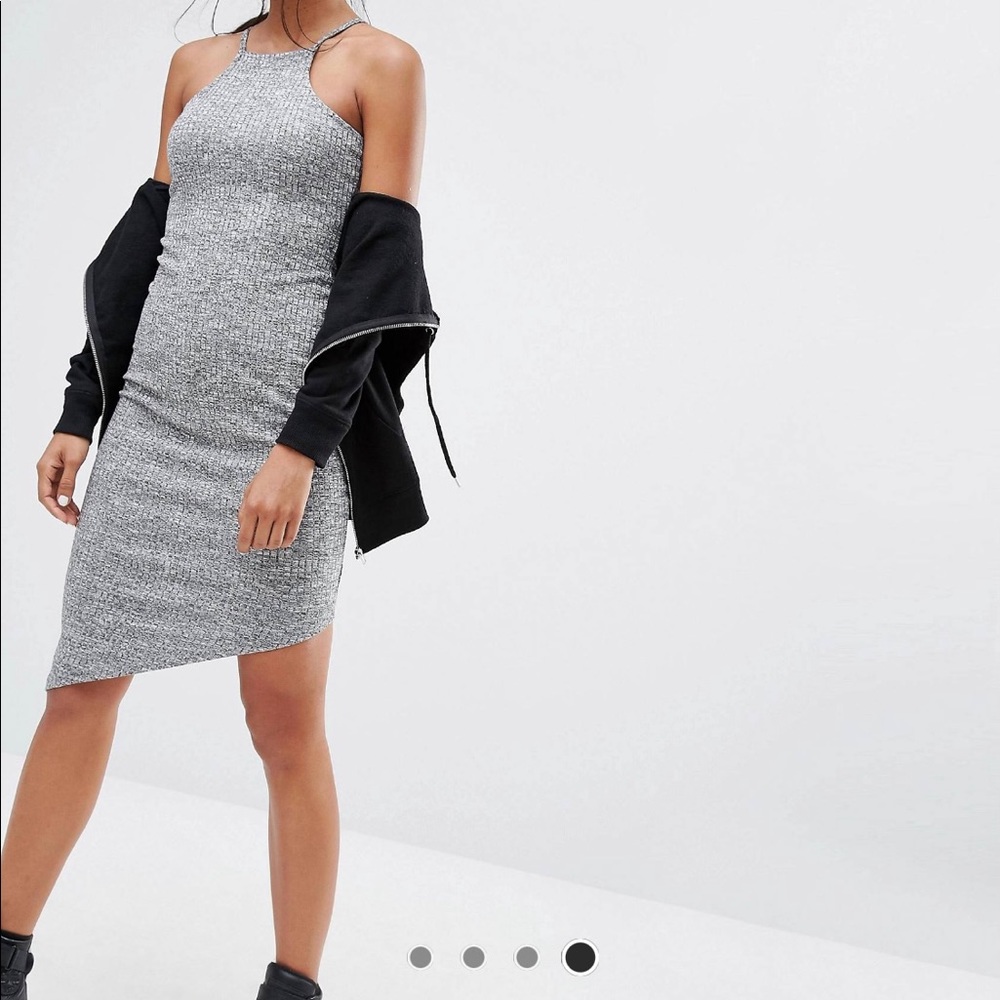 River Island Asymmetrical Hem Cami Dress